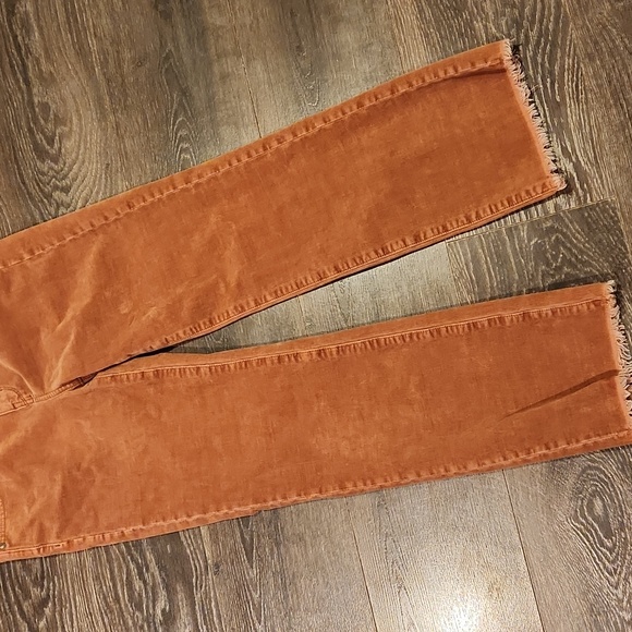 ❤️ AMERICAN EAGLE CORDUROY HIGH RISE CROP FLARE JEANS, 8 (29) - Picture 5 of 8